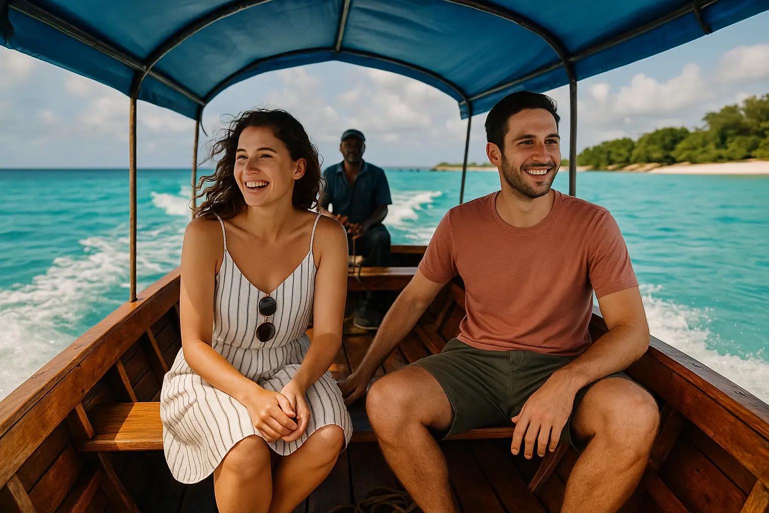 boat ride to diving sites in mnemba zanzibar