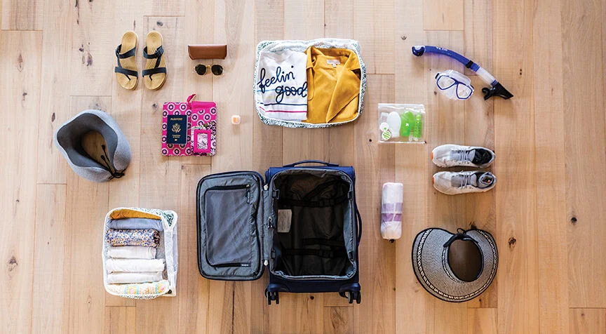 luggage packing