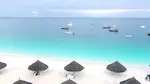 Aerial sea View kendwa rocks