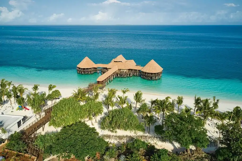 seaview of riu jambo in nungwi zanzibar